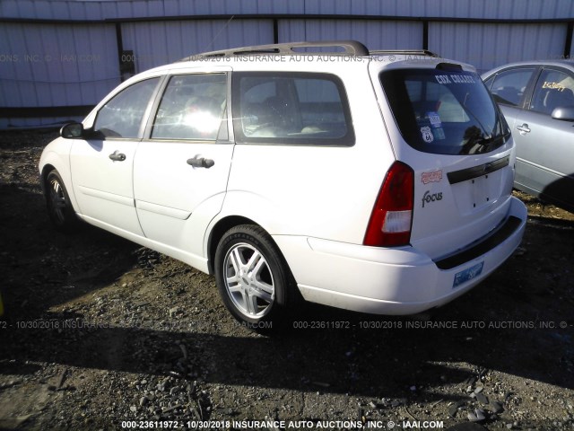 1FAFP36351W269155 - 2001 FORD FOCUS SE/SE COMFORT WHITE photo 3