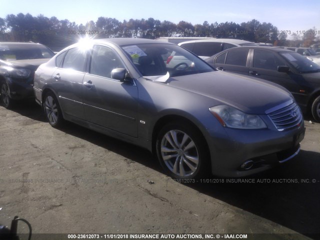 JNKAY01F28M650340 - 2008 INFINITI M35 SPORT GRAY photo 1