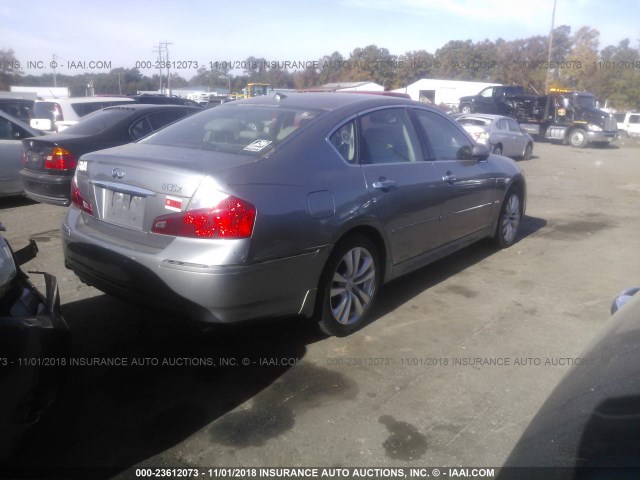 JNKAY01F28M650340 - 2008 INFINITI M35 SPORT GRAY photo 4