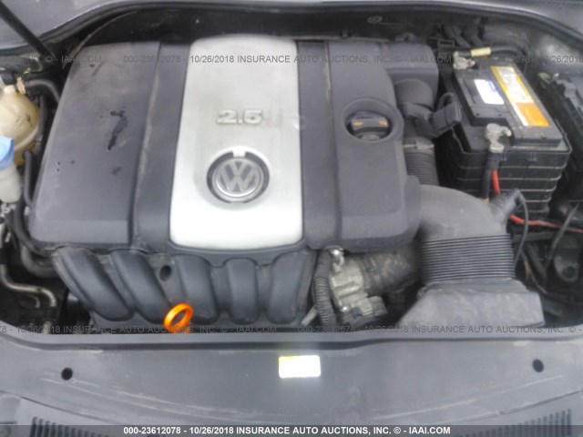 3VWEF71K97M116802 - 2007 VOLKSWAGEN JETTA WOLFSBURG 灰色 照片 10