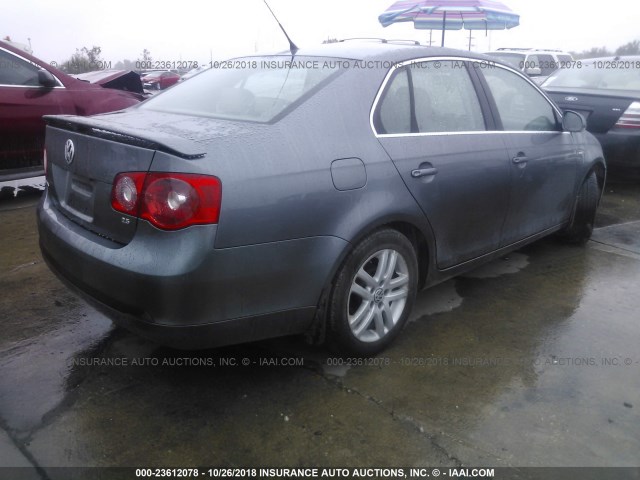 3VWEF71K97M116802 - 2007 VOLKSWAGEN JETTA WOLFSBURG 灰色 照片 4