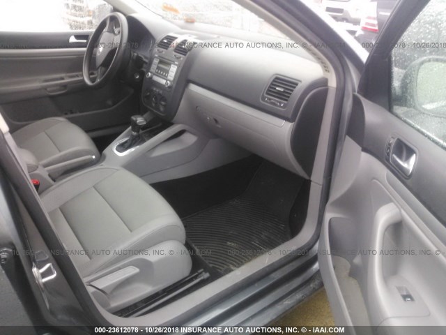 3VWEF71K97M116802 - 2007 VOLKSWAGEN JETTA WOLFSBURG 灰色 照片 5