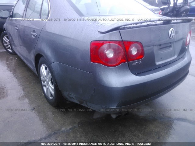 3VWEF71K97M116802 - 2007 VOLKSWAGEN JETTA WOLFSBURG 灰色 照片 6
