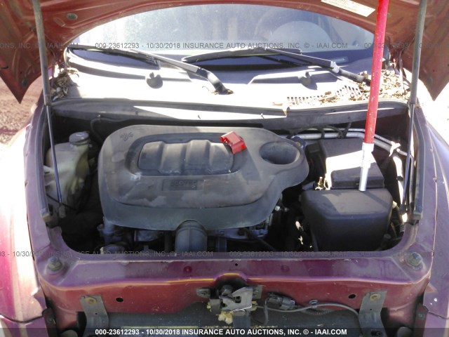 3GNDA13D76S552011 - 2006 CHEVROLET HHR LS Tünd qırmızı foto 10