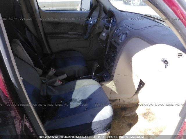3GNDA13D76S552011 - 2006 CHEVROLET HHR LS Tünd qırmızı foto 5