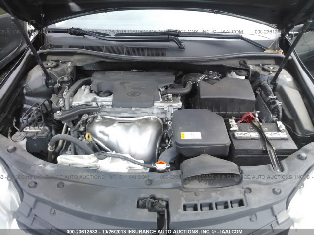 4T1BF1FK0GU151327 - 2016 TOYOTA CAMRY LE/XLE/SE/XSE BLACK photo 10
