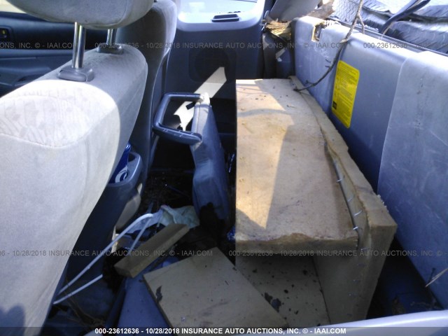 5TEUU42N57Z344827 - 2007 TOYOTA TACOMA ACCESS CAB ვერცხლისფერი ფოტო 8