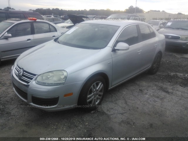 3VWEF81K07M077989 - 2007 VOLKSWAGEN JETTA WOLFSBURG 银色 照片 2