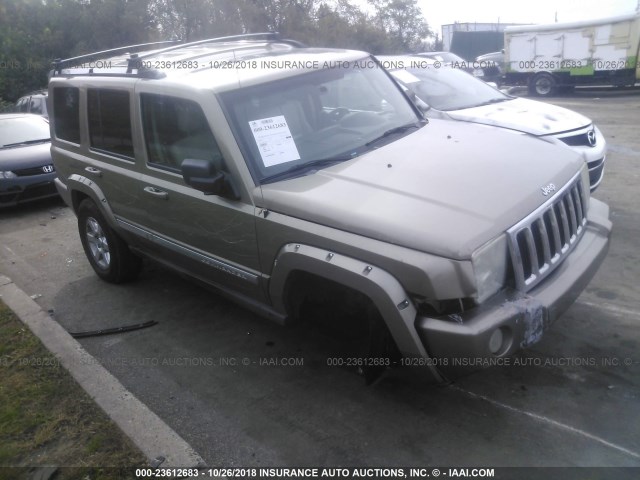 1J8HG58NX6C305548 - 2006 JEEP COMMANDER LIMITED Dark Brown photo 1