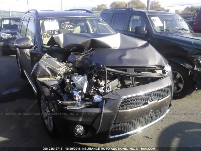 JA4AS3AW4BU006957 - 2011 MITSUBISHI OUTLANDER SE ფერფლისფერი ფოტო 5