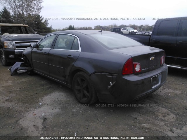 1G1ZC5E10BF296871 - 2011 CHEVROLET MALIBU 1LT GRAY photo 3