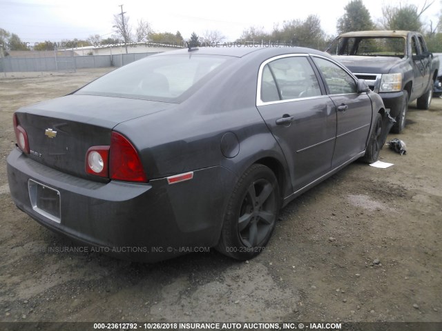1G1ZC5E10BF296871 - 2011 CHEVROLET MALIBU 1LT GRAY photo 4