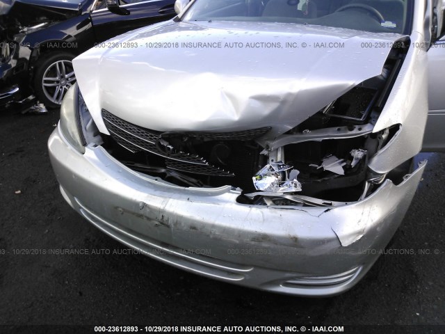 4T1BE32K74U789574 - 2004 TOYOTA CAMRY LE/XLE/SE SILVER photo 6