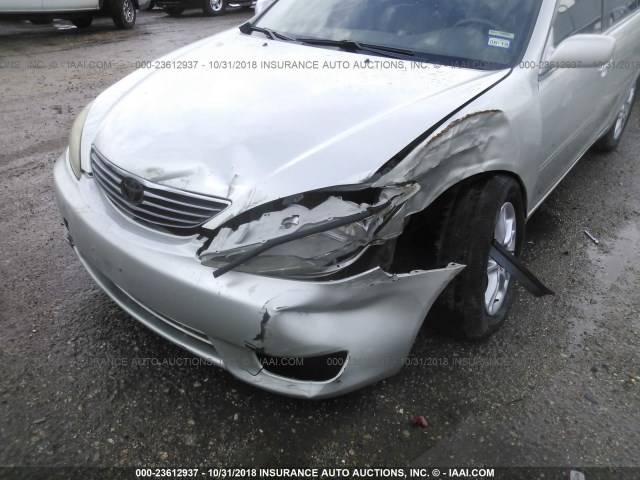 JTDBE32K563044559 - 2006 TOYOTA CAMRY LE/XLE 银色 照片 6