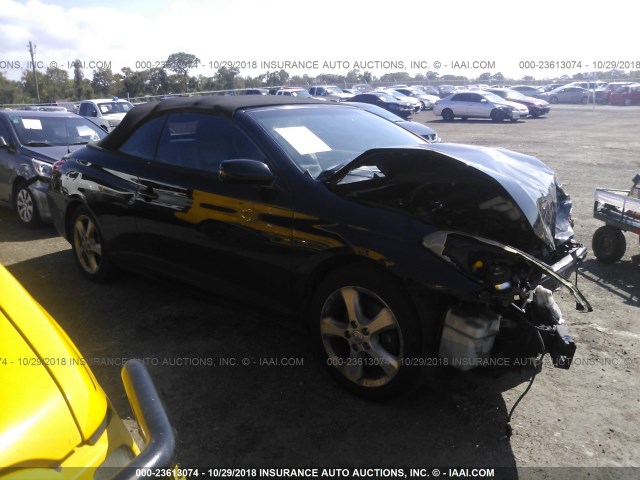 4T1FA38P76U093428 - 2006 TOYOTA CAMRY SOLARA SE/SLE შავი ფოტო 1