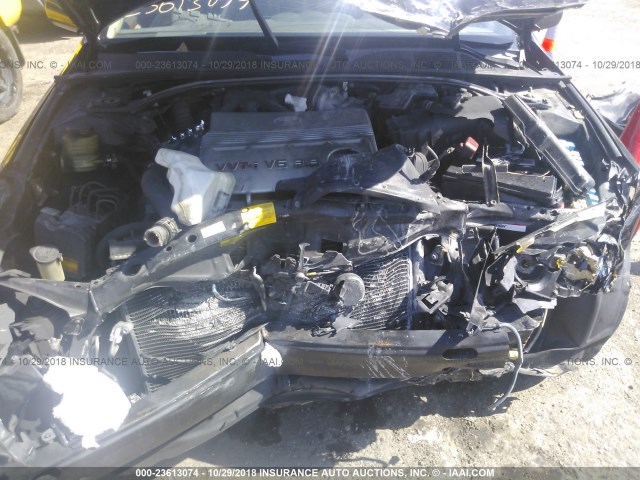 4T1FA38P76U093428 - 2006 TOYOTA CAMRY SOLARA SE/SLE შავი ფოტო 10