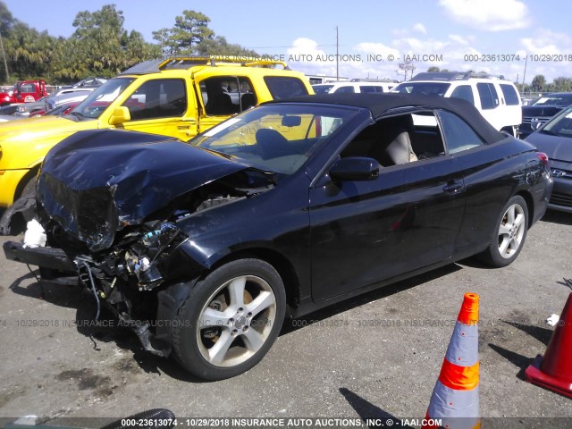 4T1FA38P76U093428 - 2006 TOYOTA CAMRY SOLARA SE/SLE შავი ფოტო 2