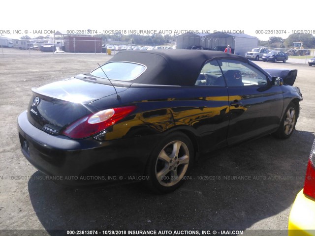 4T1FA38P76U093428 - 2006 TOYOTA CAMRY SOLARA SE/SLE შავი ფოტო 4