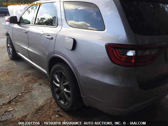 1C4RDHDG9JC218844 - 2018 DODGE DURANGO GT GRAY photo 3