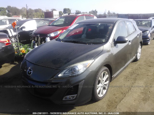 JM1BL1H64A1348118 - 2010 MAZDA 3 S GRAY photo 2