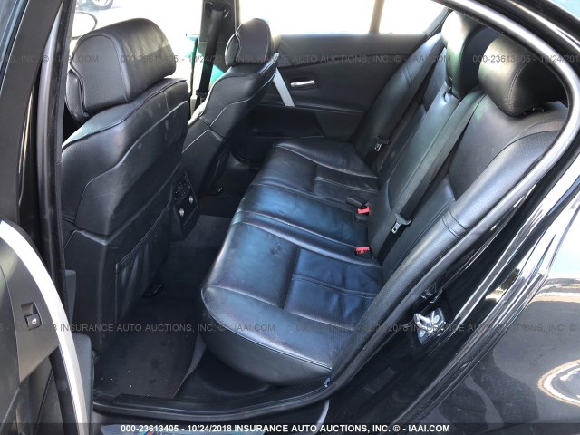 WBSNB93566B582476 - 2006 BMW M5 BLACK photo 8