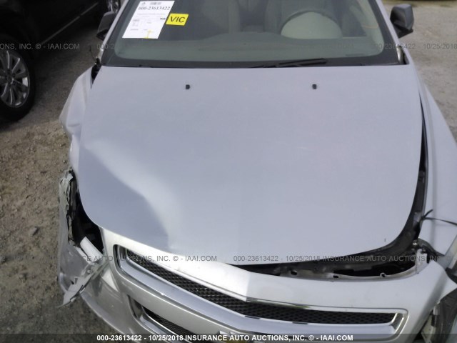 1G1ZG57B794212772 - 2009 CHEVROLET MALIBU LS Gümüş foto 10