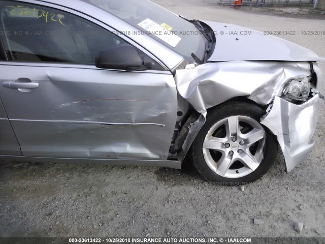 1G1ZG57B794212772 - 2009 CHEVROLET MALIBU LS Gümüş foto 6