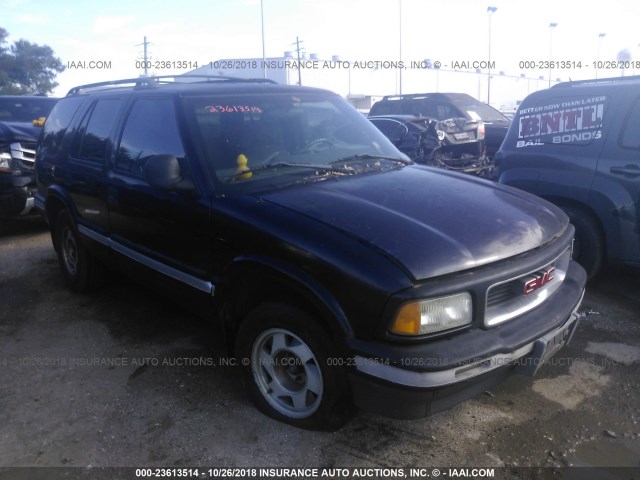 1GKCS13W0V2525783 - 1997 GMC JIMMY Siyah fotoğraf 1