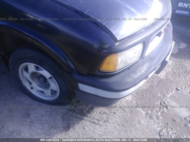 1GKCS13W0V2525783 - 1997 GMC JIMMY Siyah fotoğraf 6