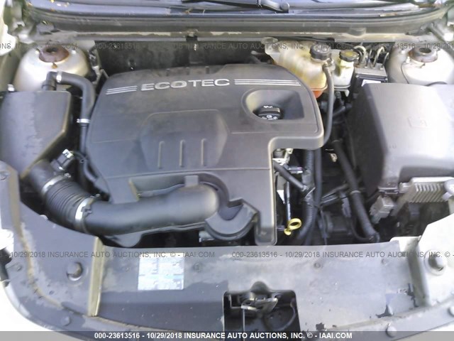 1G1ZG57B89F114273 - 2009 CHEVROLET MALIBU LS ფერფლისფერი ფოტო 10