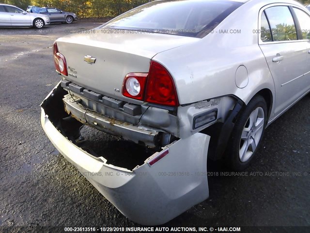 1G1ZG57B89F114273 - 2009 CHEVROLET MALIBU LS ფერფლისფერი ფოტო 6