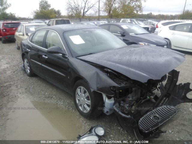 2G4WC582681198065 - 2008 BUICK LACROSSE CX BROWN photo 1