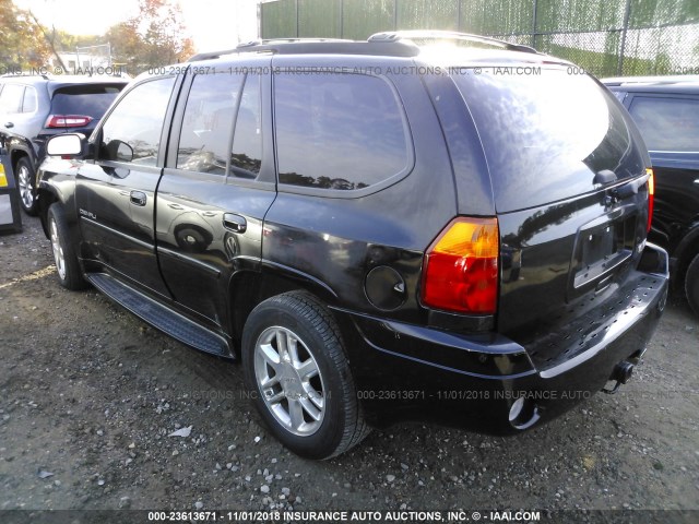 1GKET63M972102043 - 2007 GMC ENVOY DENALI BLACK photo 3