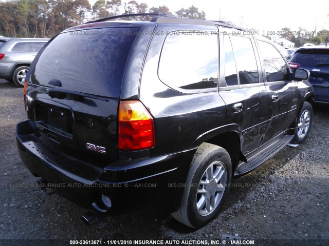 1GKET63M972102043 - 2007 GMC ENVOY DENALI BLACK photo 4