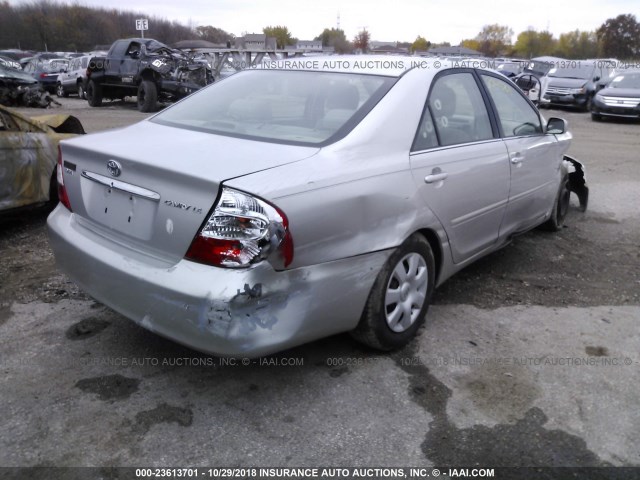 4T1BE32K74U858716 - 2004 TOYOTA CAMRY LE/XLE/SE GRAY photo 4