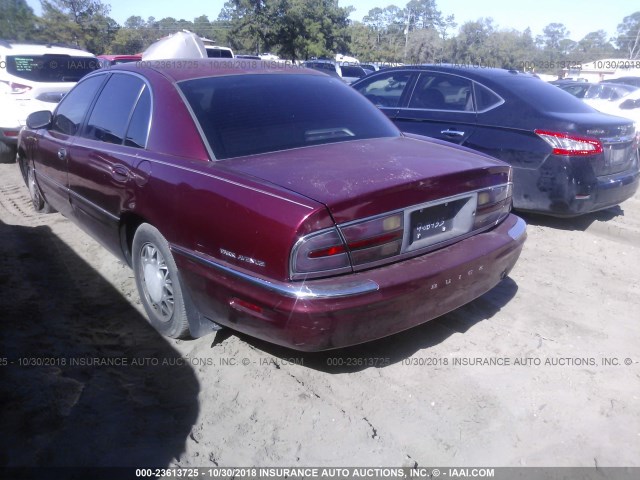 1G4CW52K7Y4141834 - 2000 BUICK PARK AVENUE  MAROON photo 3