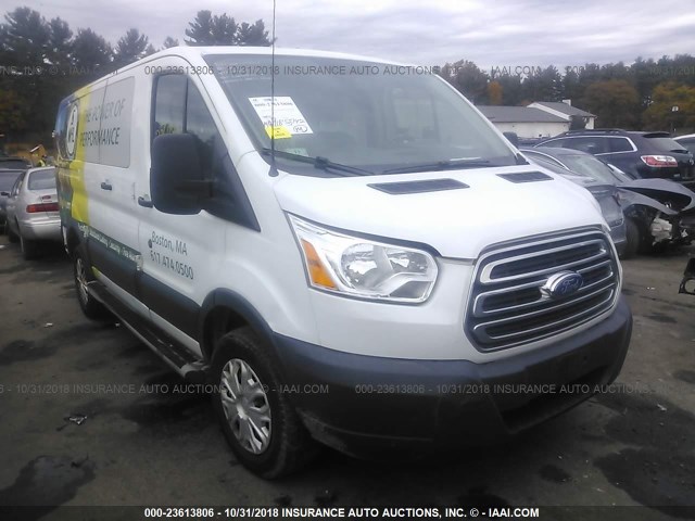 1FTNR1ZM9FKA56362 - 2015 FORD TRANSIT T-250 WHITE photo 1