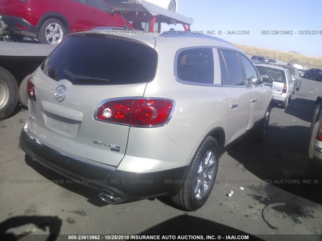5GALVBED1AJ246283 - 2010 BUICK ENCLAVE CXL თაფლისფერი ფოტო 4
