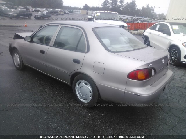 1NXBR12E0WZ081527 - 1998 TOYOTA COROLLA VE/CE/LE 棕色 照片 3