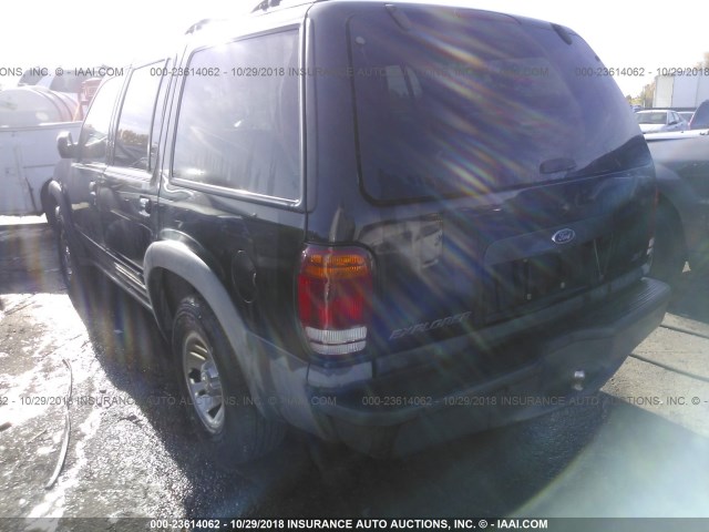 1FMZU72X6YZB71739 - 2000 FORD EXPLORER XLS BLACK photo 3