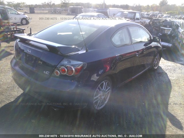 JTKDE3B74A0312623 - 2010 TOYOTA SCION TC Mavi foto 4