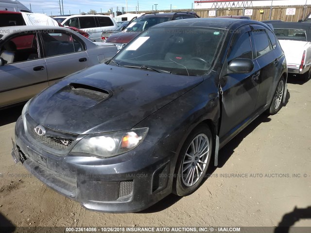 JF1GR7E62DG202495 - 2013 SUBARU IMPREZA WRX BLACK photo 2