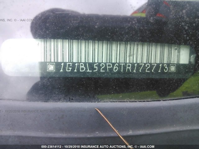 1G1BL52P6TR172713 - 1996 CHEVROLET CAPRICE / IMPALA CLASSIC/SS RED photo 9