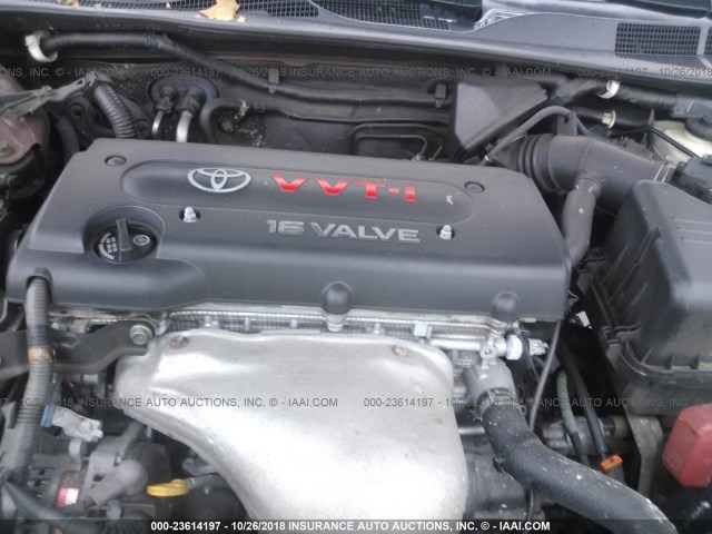 4T1BE32K36U161692 - 2006 TOYOTA CAMRY LE/XLE/SE RED photo 10