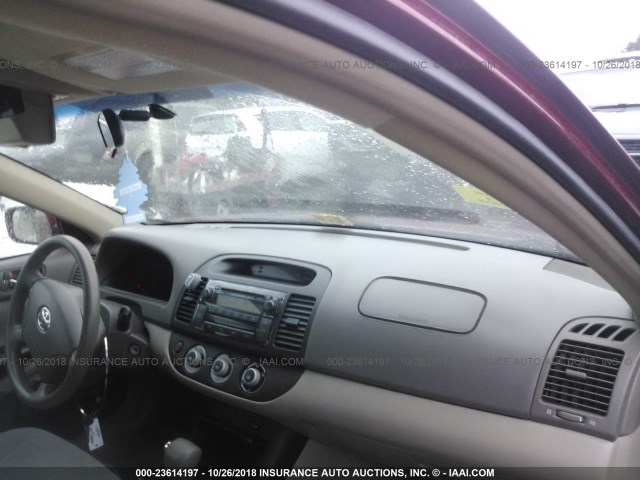 4T1BE32K36U161692 - 2006 TOYOTA CAMRY LE/XLE/SE RED photo 5