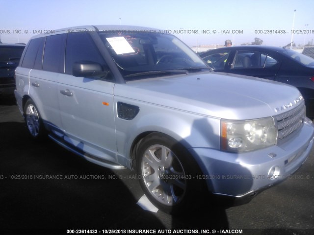 SALSF254X6A982405 - 2006 LAND ROVER RANGE ROVER SPORT HSE SILVER photo 1