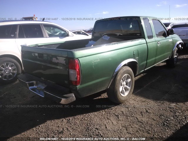 1N6DD26S2WC329586 - 1998 NISSAN FRONTIER KING CAB XE/KING CAB SE GREEN photo 4