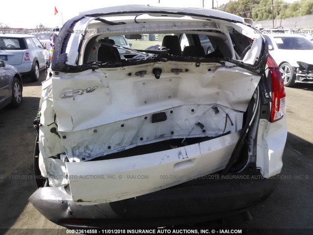 5J6RM3H72DL024099 - 2013 HONDA CR-V EXL WHITE photo 6