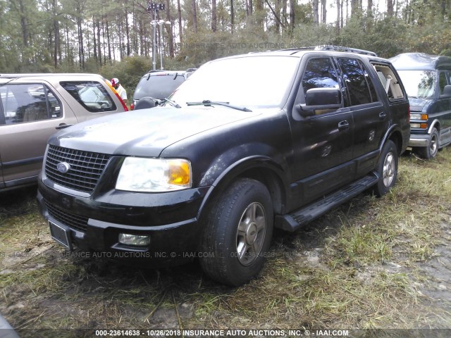 1FMFU195X5LA52188 - 2005 FORD EXPEDITION LIMITED BLACK photo 2