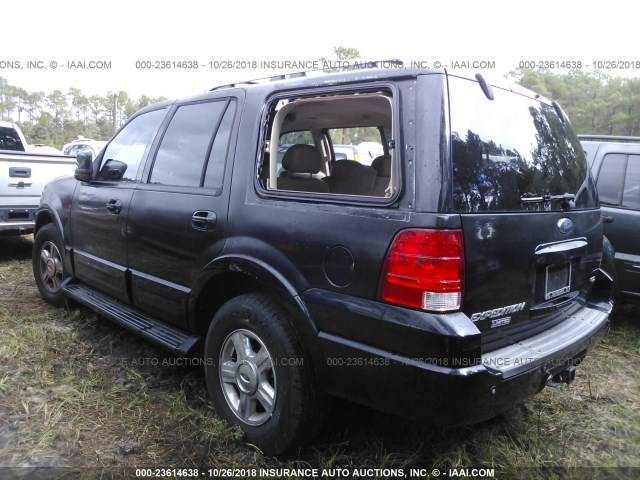 1FMFU195X5LA52188 - 2005 FORD EXPEDITION LIMITED BLACK photo 3